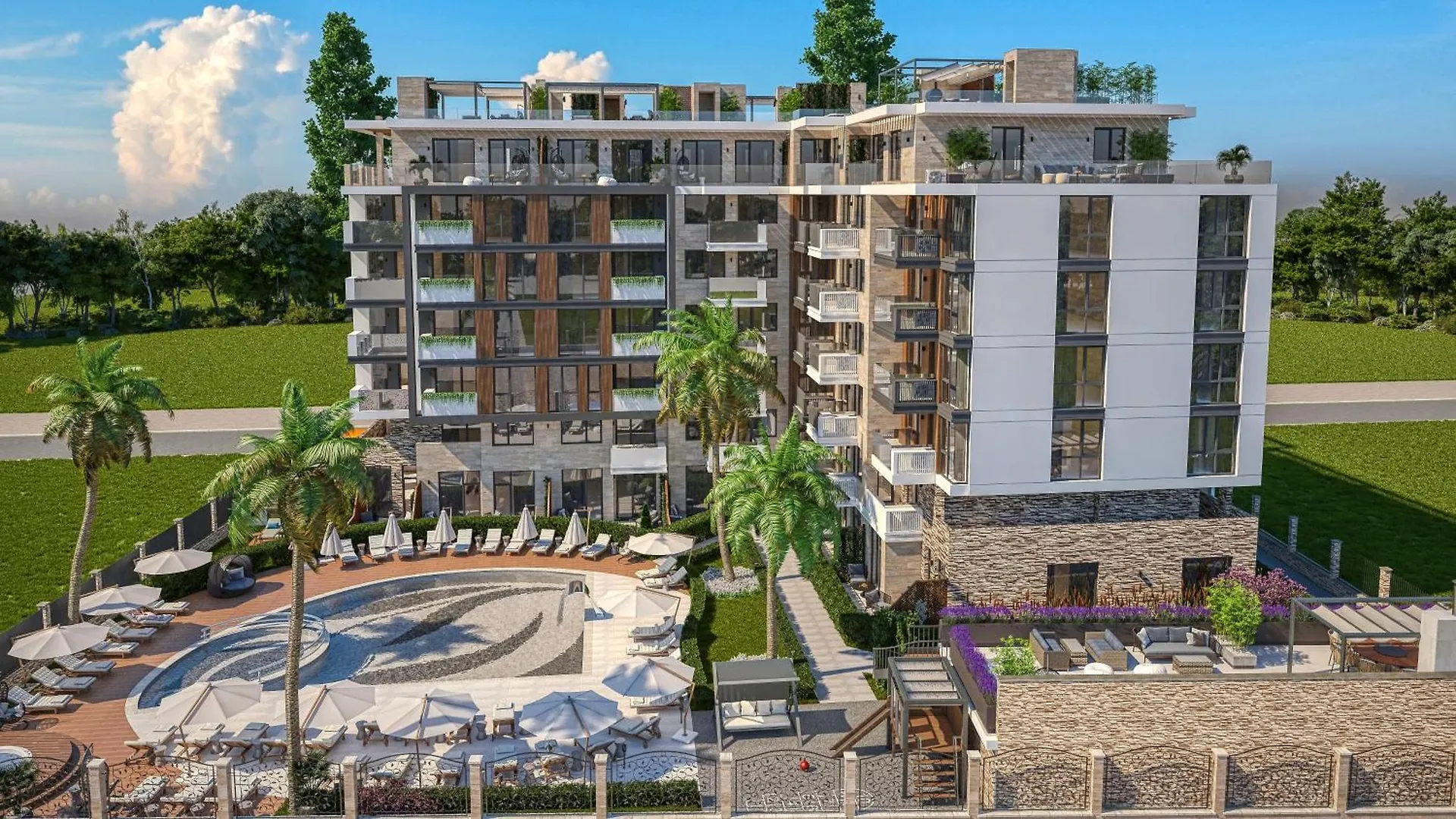 Mon Tour Apartments Sunny Beach Bulgaristan